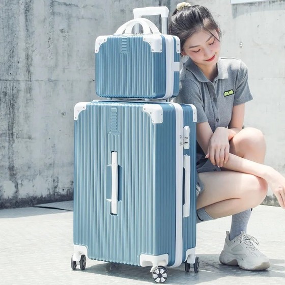 Large capacity fashionable suitcase for women's female suitcase new password box for men sturdy and durable student trolley box
Large capacity fashionable suitcase for women's female suitcase new password box for men sturdy and durable student trolley box