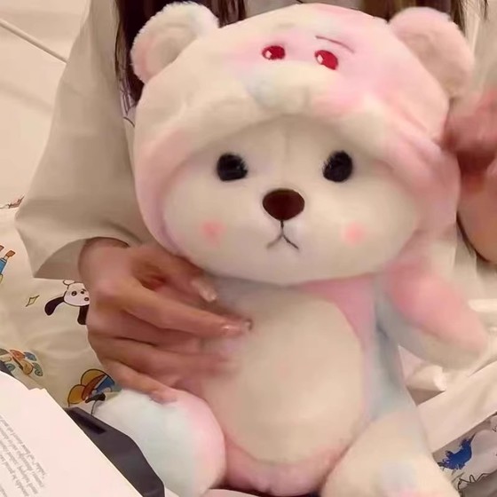 Quality transformed bear doll sleeping and hug plush toys Strawberry bear dolls gifts for girlfriends
Quality transformed bear doll sleeping and hug plush toys Strawberry bear dolls gifts for girlfriends