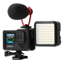 For Gopro10 9 accessories Metal Rabbit cage Protective case hero 9 sports camera heat dissipation aluminum alloy frame