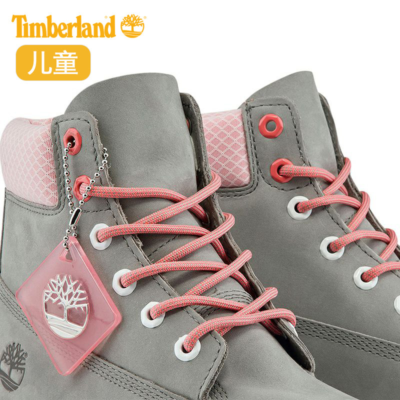 timberland添柏岚童鞋21春装新款青少年户外休闲高帮6寸靴a2j9z
