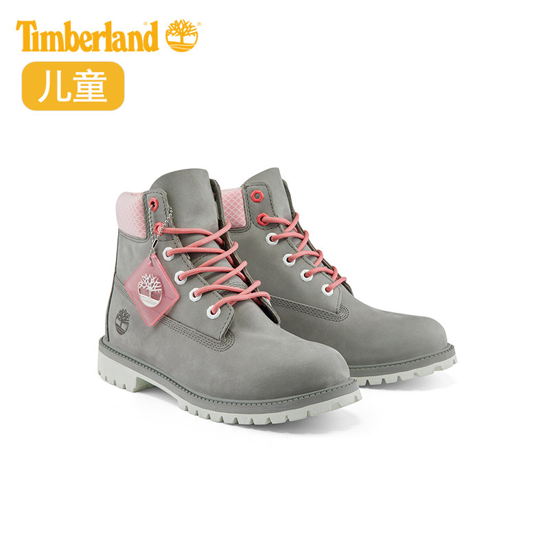 timberland添柏岚童鞋21春装新款青少年户外休闲高帮6寸靴a2j9z