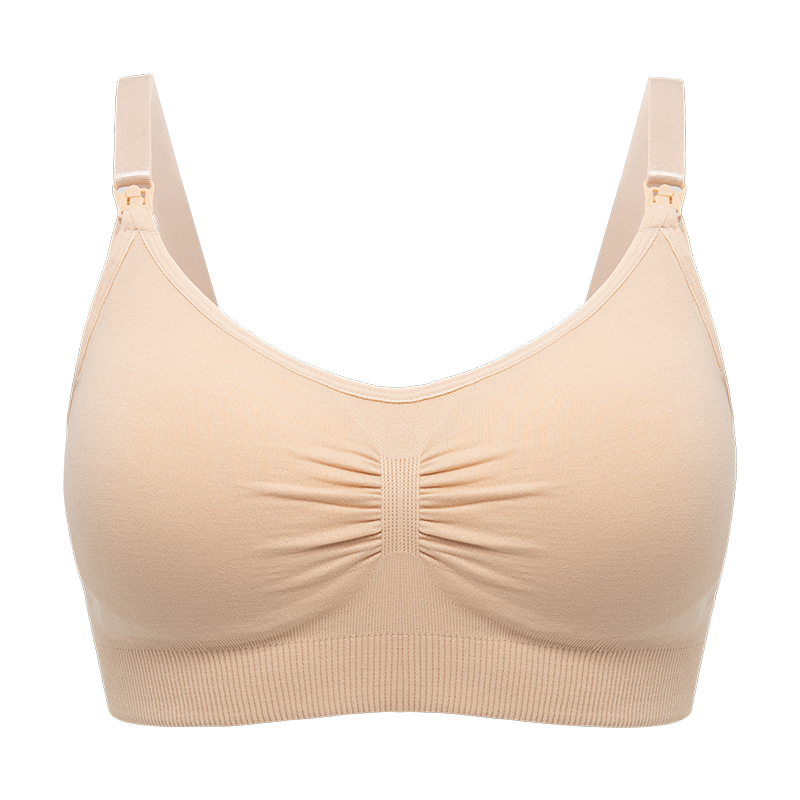  Beauforme哺乳文胸孕婦內衣聚攏防下垂女薄款大碼喂奶胸罩孕期bra