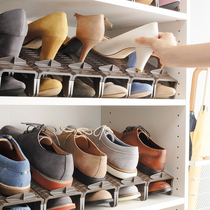 Shoe Rack Japan Imported Inomata Shoes Cabinet Shoes Finishing Containing Shelf Province Space Double Layer Putting Shoes Shelf