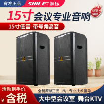 Lion BM - 15 professional stage speaker 15 inch performance KTV karaoke wedding background music speaker