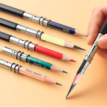 Pencil extender for art painting pen holder charcoal pen growth extended pen cover double-head thickness sketch Pen Holder