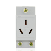 CHINT modular socket Rail socket AC30-110 16A three-eye socket 250V