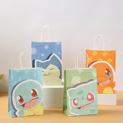 Pocket Elf Kraft Paper Tote Bag Party Favor Gift Tote Bag Candy Packaging Bag