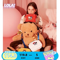 LOLA DESIGN adorable ins small satchel with new slanted satchel 100 hitched satchel minimalist bag lady