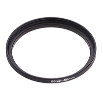 55-58mm lens filter adapter ring 55 lens connection 58 filter 55 external thread 58 internal thread small turn large