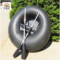 Fishing boat thickened butyl rubber car inner tube boat off the net boat folding rubber boat homemade tire boat inflatable boat