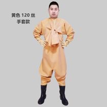 Reservoir rain shoes under water pants leather fork full body clothes fishing raincoat rain pants leather water fork winter anti-dirty gloves