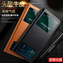 5G glory V30 smart window leather case V30pro phone case leather OXF-AN00 flip-free answer v3O reverse