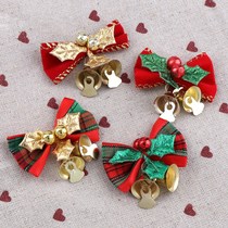 8PCS Christmas Tree Bow Christmas Ornaments Bell 4 Type Mix