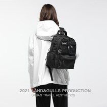 CHAOFANJI CO-BRAND NEW NICHE TIDE BRAND SCHOOL BAG WOMEN 14 INCH COMPUTER BACKPACK BACKPACK BACKPACK MEN TREND INS