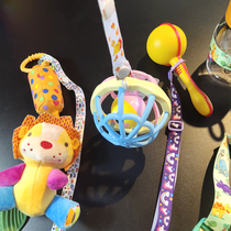 Baby toy tooth glue strap baby stroller pacifier anti-drop chain release with dining chair bottle kettle lanyard