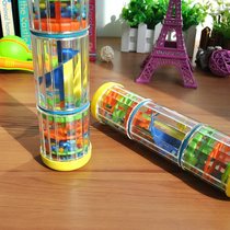 One-year-old baby toy baby toy puzzle early education appease grip training 0-6-12month hand bell gold baby