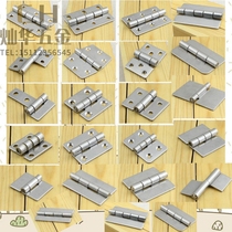 3 inch stainless steel hinge 304 thickened power distribution cabinet box hinge hinge heavy-duty hinge hinge hinge industrial load-bearing