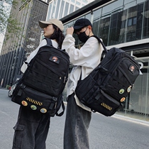 New junior high school students female Korean version of high school students overcapacity college students backpacks mens shoulder bags tide