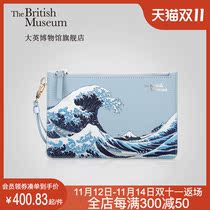 British Museum Official Kanagawa Surf Clutch Wallet for Girlfriend Birthday Creative Gift