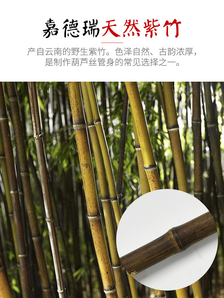 云南紫竹葫芦丝c调降b调小学生成人儿童初学专业演奏型嘉德瑞乐器