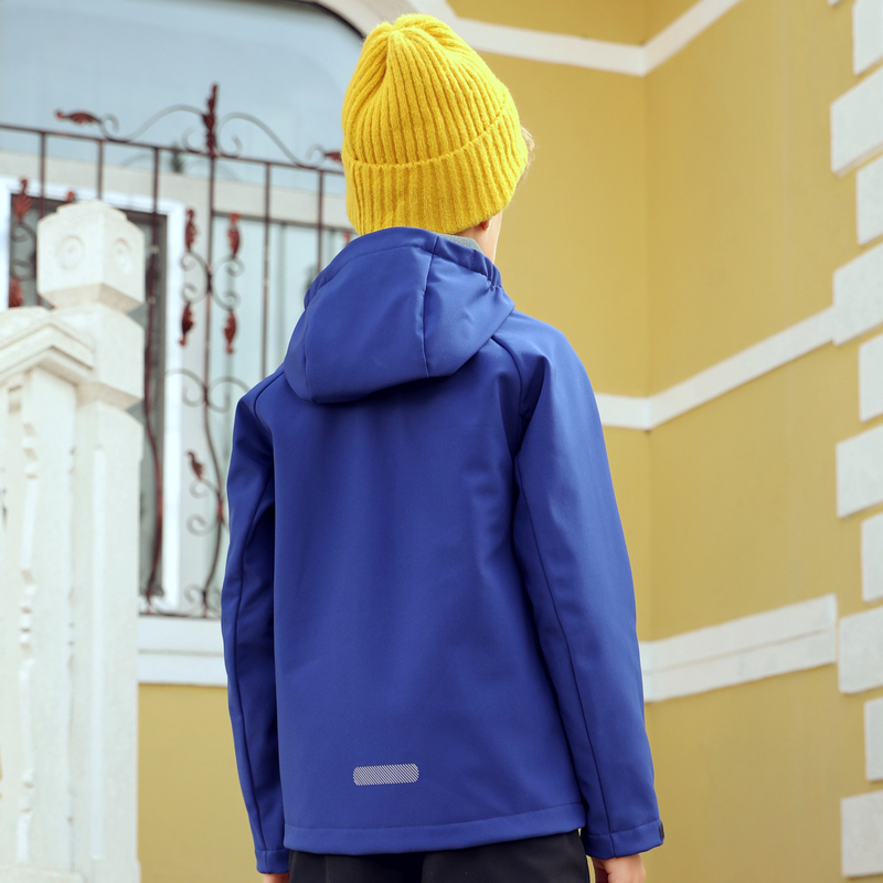 Toread Kids 探路者 19年秋季新款 儿童连帽防风保暖软壳外套 天猫优惠券折后¥169包邮(¥199-30)男、女童100-170cm多色可选 2件低至¥119/件