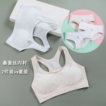 girls' small vest underwear developmental stage elementary school children's underwear girls' summer 11 bra 9-10-12-13 years