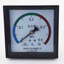 96 STERILIZER SQUARE PRESSURE GAUGE Y100ZT-F0 34596MPA Qingfeng Yi Baifeng Qianying INNER ROOM METER