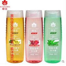 Bee Flower no silicon hair shampoo 500ML hops shampoo peak flower no silicone oil ginger shampoo