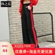 The new 2020 spring and summer sports pants female loose straight drape waist wide leg was thin Korean version of casual pants The new 2020 spring and summer sports pants female loose straight drape waist wide leg was thin Korean version of casual pants