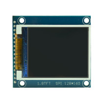 1 8 inch SPI color LCD serial port TFT LCD screen module compatible with 1602 interface 128*160st7735s