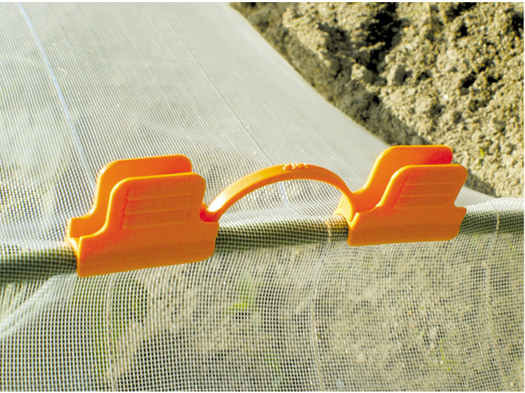 大棚薄膜固定夹子温室花暖房拱形弯管配件膜扣 微型花房压膜卡