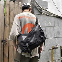 Skew Satchel Male Tide Card Tooling Package 100 Hitch College School Bag Ins Superfire Backpack Casual Postman Bag Woman