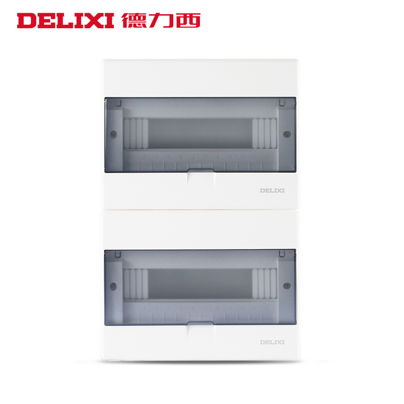 delixi lighting strong electric box household 24-bit circuit air switch circuit breaker leakage protection metal dark assembly electric box
