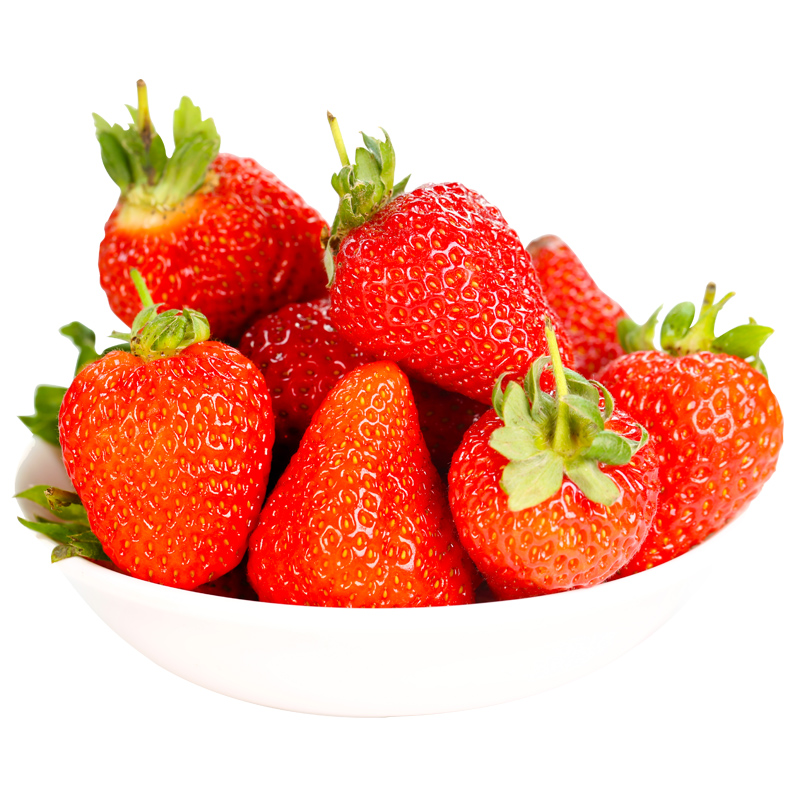新鲜奶油草莓3斤 当季水果红颜大草莓丹东99冻草莓礼盒装顺丰包邮