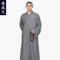 Champagpie's autumn and winter thickened cotton monk clothes coat long coat monk robe monk clothes monk clothes monk clothes