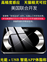 Body fat scale female weight loss professional household mens and womens human body intelligent precision high precision small durable fat test fat loss