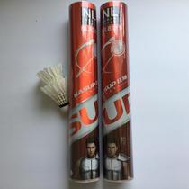 Mad God NL8311 badminton foam head duck curved hair entertainment badminton one bucket 12 pieces flight stability