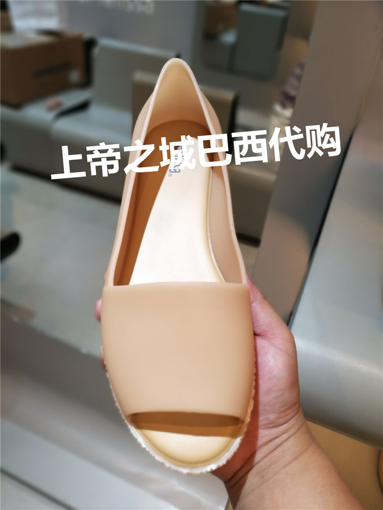 dior漁夫帽購買途徑 現貨巴西專櫃正品代購melissa Puzzle魚嘴防滑厚底漁夫鞋果凍鞋香 dior