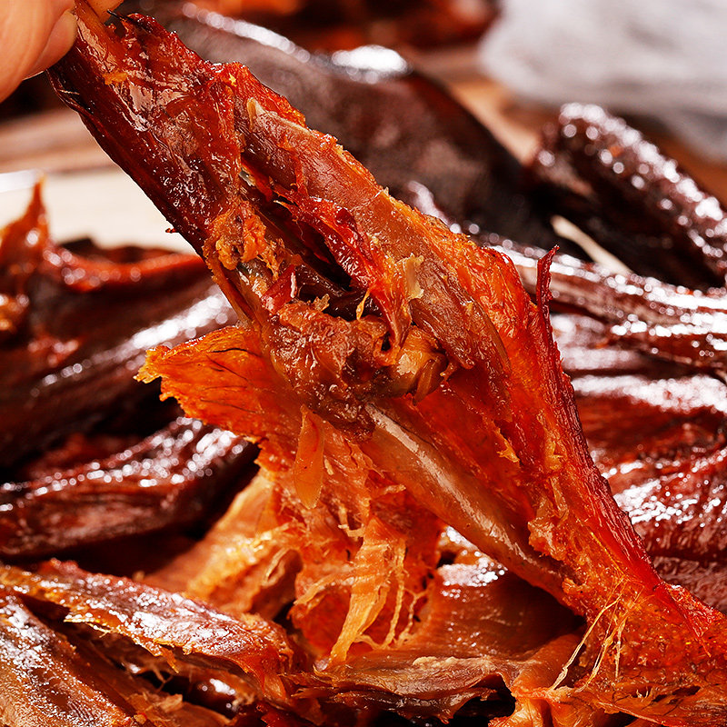 湖南特产酱板鸭旗舰店整只长沙辣味手撕酱鸭香辣风干鸭肉美食小吃