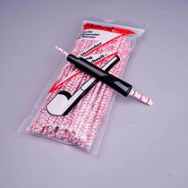 Swiss LIGHTNING BLITZ pipe cotton strip cleaning tool cleans 80 pieces of cotton head color strip rod brush head