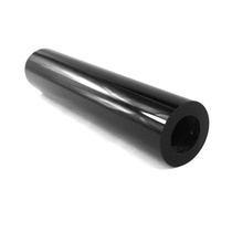 Black Acrylic Rod cigarette bucket Half a cigarette holder has been made flue-heating bending cigarette holder raw material stick