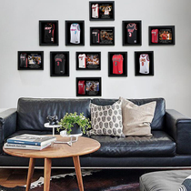 Flash-Man Wade 3 Background Wall Photo Frame Jersey Commemorative photo frame for husbands birthday present Living room