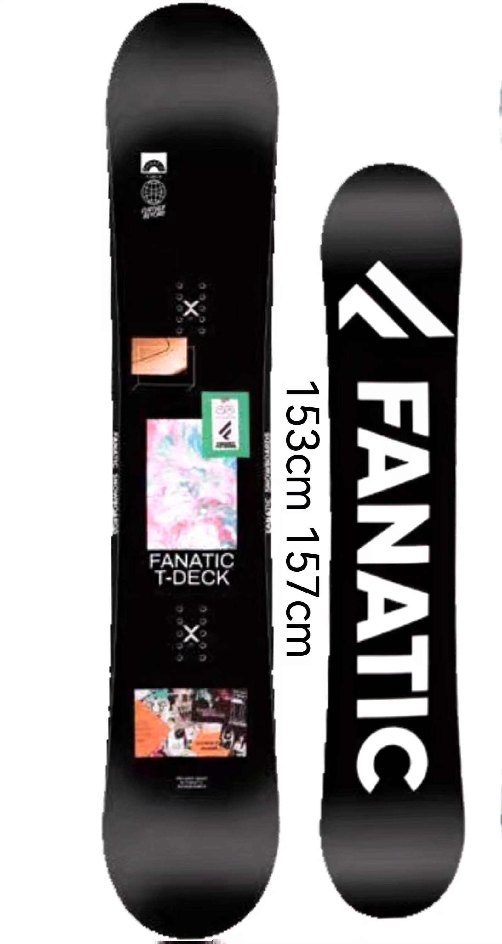Japan Fanatic Fntc Tnt C/R Cat Sot Park Flat Flower Snowboard