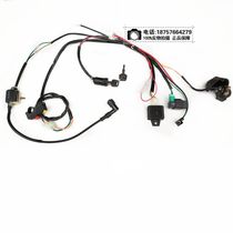 Off-road motorcycle ATV ATV 110-125cc self-made car whole car line bundle electric device electric starting Assembly
