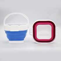 Fine art portable foldable washing pen child multifunction mini portable bucket can be used for oil painting watercolor country painting water powder paint paint cleaning brush pen brush pen wash pen barrel