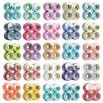 6251mm Long Board Large Fish Brush Street Skateboard Wheels Professional High Play LDP Scooter FISH BOARD Wheels SHR Recipe