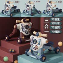 Baby walkway trolley trolley anti-overturning walking walking aid cart Learn to cart Baby Toys for 6-7-18 months