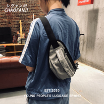 CHAOFANJI2021 New Japanese Cross-Body Bag Mens Bag Fashion Brand Casual National Tide Belt Bag Ins Womens Breast Bag