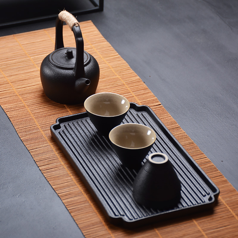 Of a complete set Of tea sets Of household ceramics contracted four people make tea cup tea tray, small POTS kung fu tea set