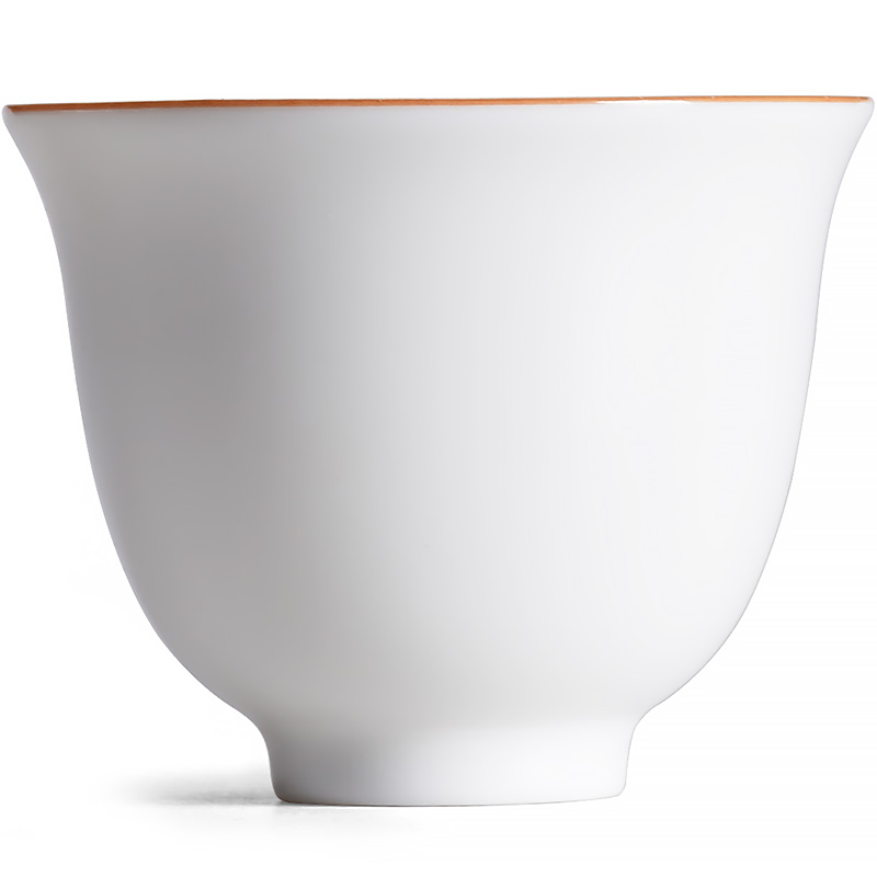 Ceramic cup white porcelain sample tea cup kung fu masters cup but small cups of tea cup Japanese hat to a cup of tea tea set